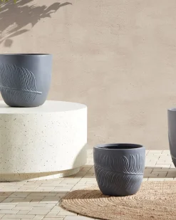 Vaso per piante FTERO 28 cm Grigio
