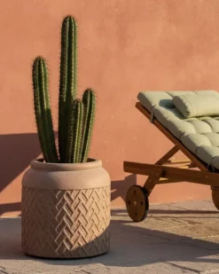 Vaso per piante GERAKAS 35 cm Beige