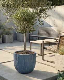 Vaso per piante HANYUE 42 cm Grigio
