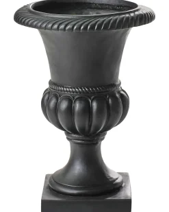 Vaso per piante KAIR Ceramica 42 cm Grigio grafite
