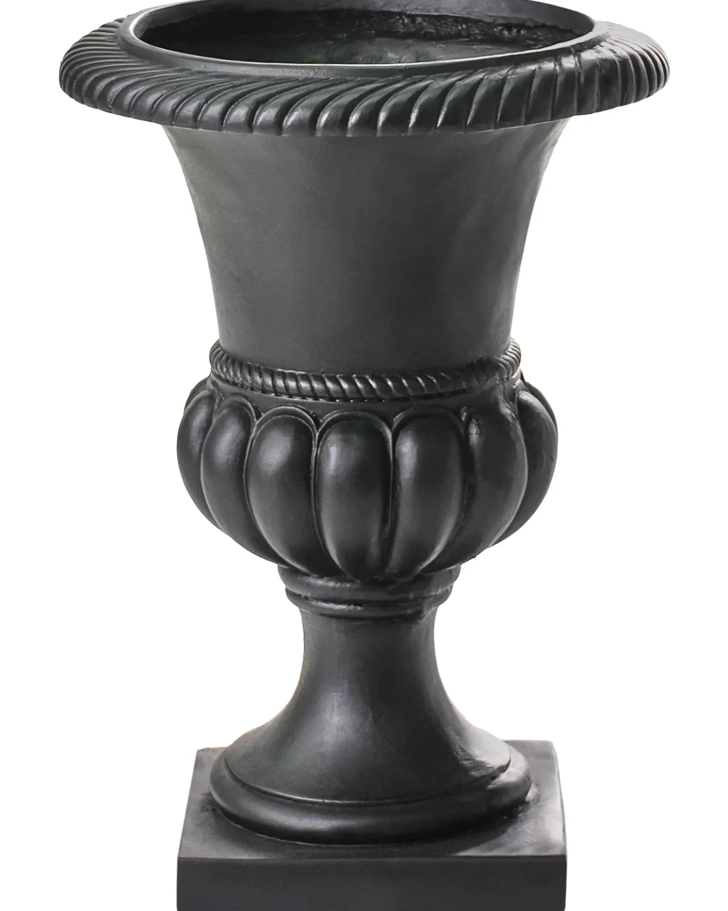 Vaso per piante KAIR Ceramica 42 cm Grigio grafite