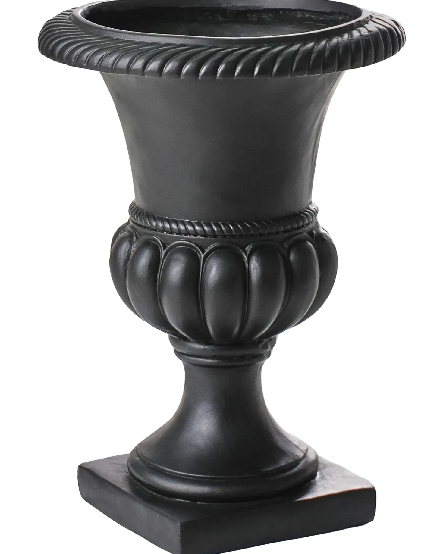 Vaso per piante KAIR Ceramica 42 cm Grigio grafite