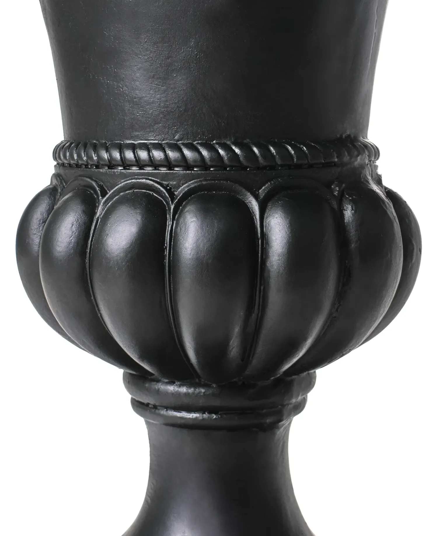 Vaso per piante KAIR Ceramica 42 cm Grigio grafite