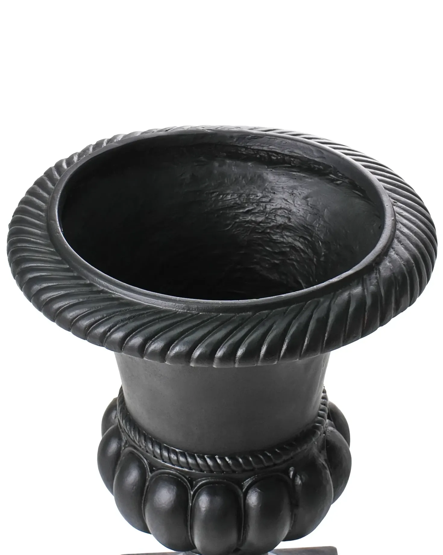 Vaso per piante KAIR Ceramica 42 cm Grigio grafite