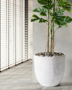 Vaso per piante KANNIA 55 cm Bianco