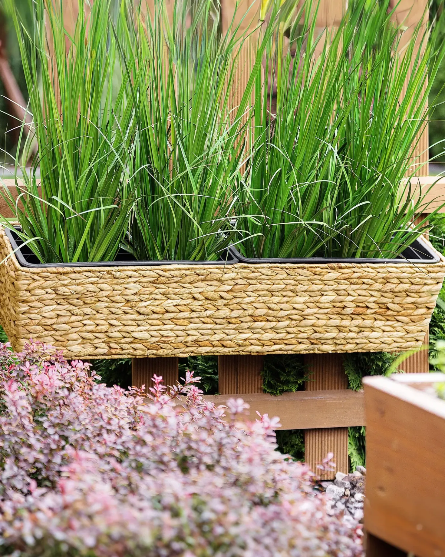 Vaso per piante KAWALA 80 cm Beige sabbia