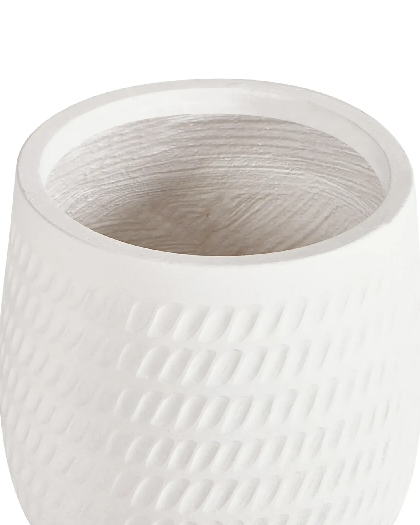 Vaso per piante LIVADIA 20 cm Bianco sporco