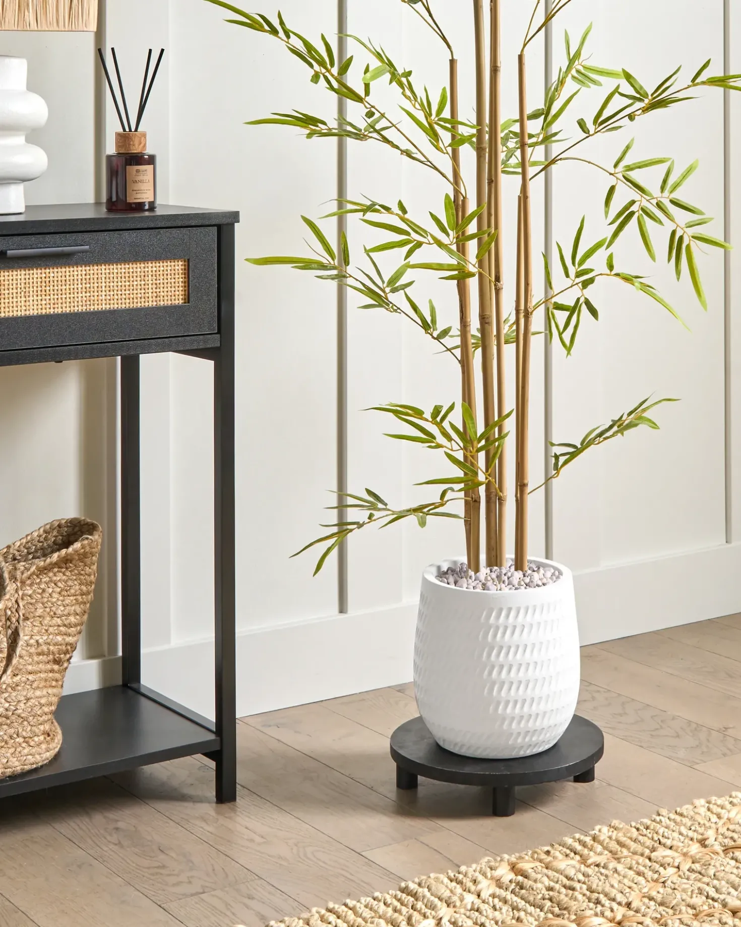 Vaso per piante LIVADIA 20 cm Bianco sporco