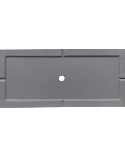 Vaso per piante MYRA 80 cm Grigio