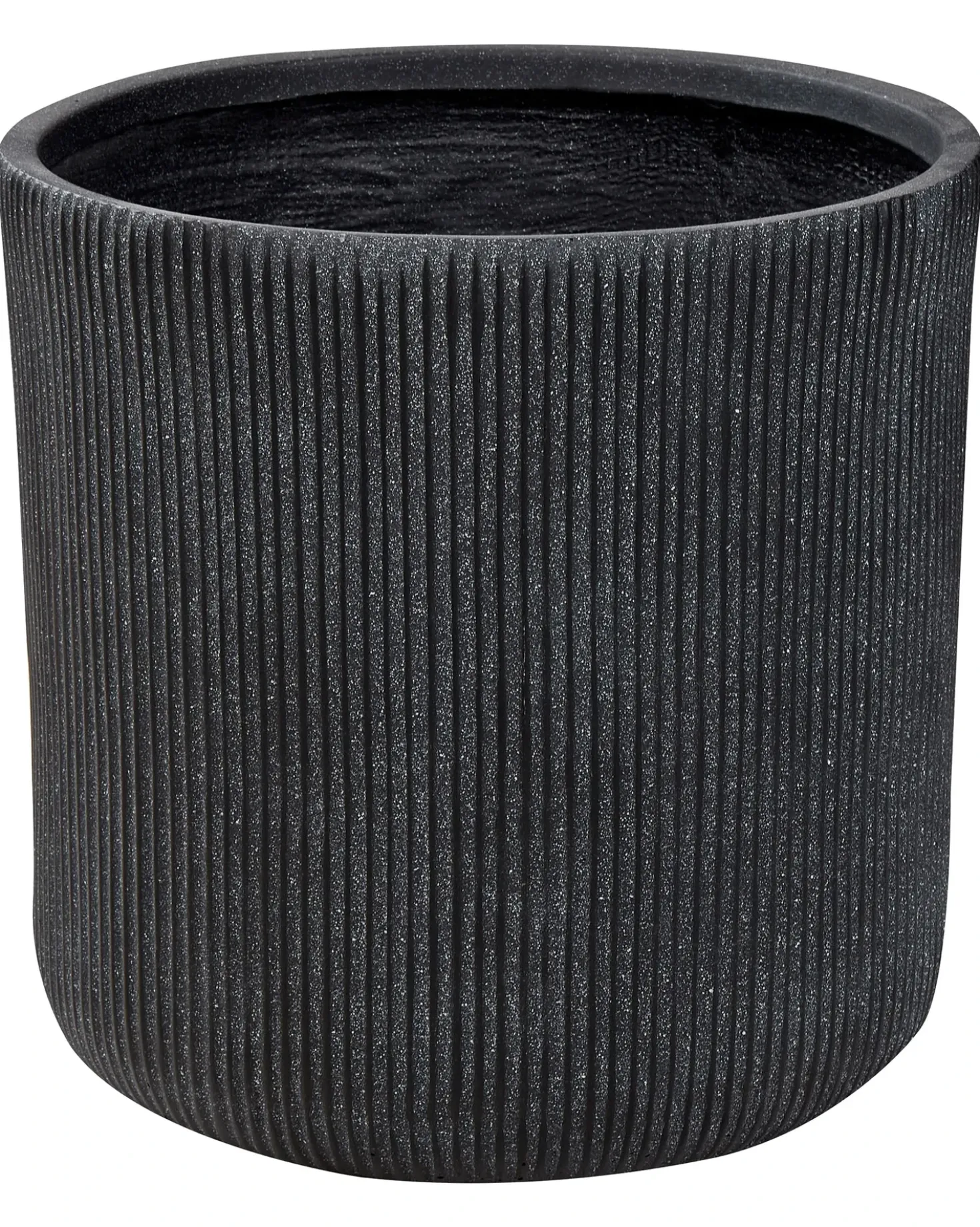 Vaso per piante OREOI 45 cm Grigio grafite