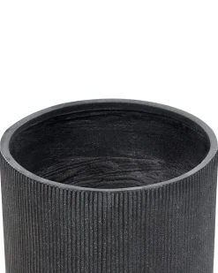 Vaso per piante OREOI 55 cm Grigio grafite