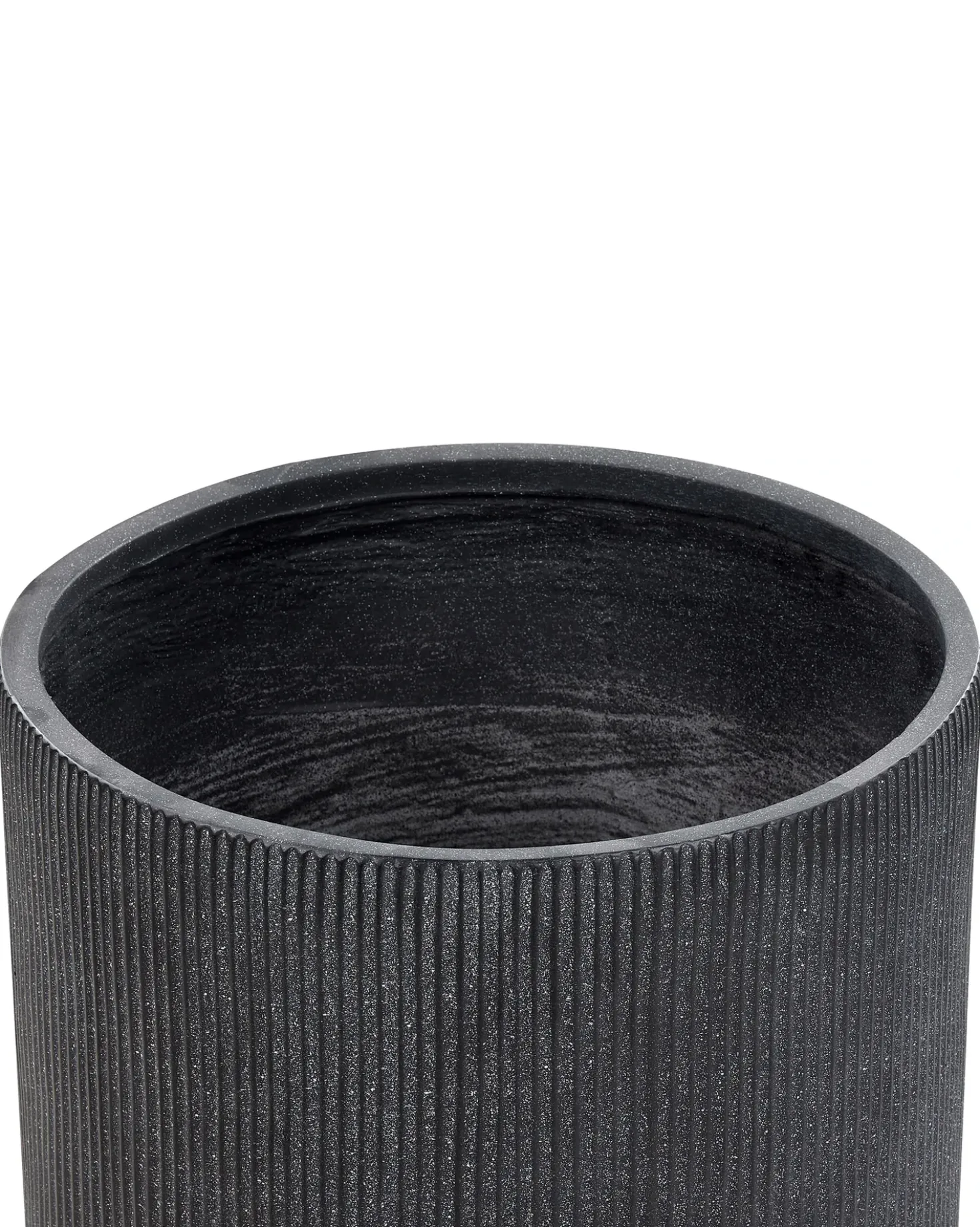 Vaso per piante OREOI 55 cm Grigio grafite