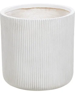 Vaso per piante OREOI 37 cm Bianco sporco