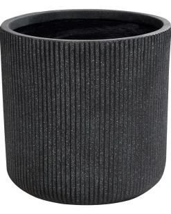 Vaso per piante OREOI 37 cm Grigio grafite