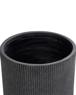Vaso per piante OREOI 37 cm Grigio grafite