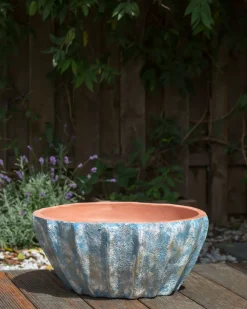 Vaso per piante OSTRYA 51 cm Blu