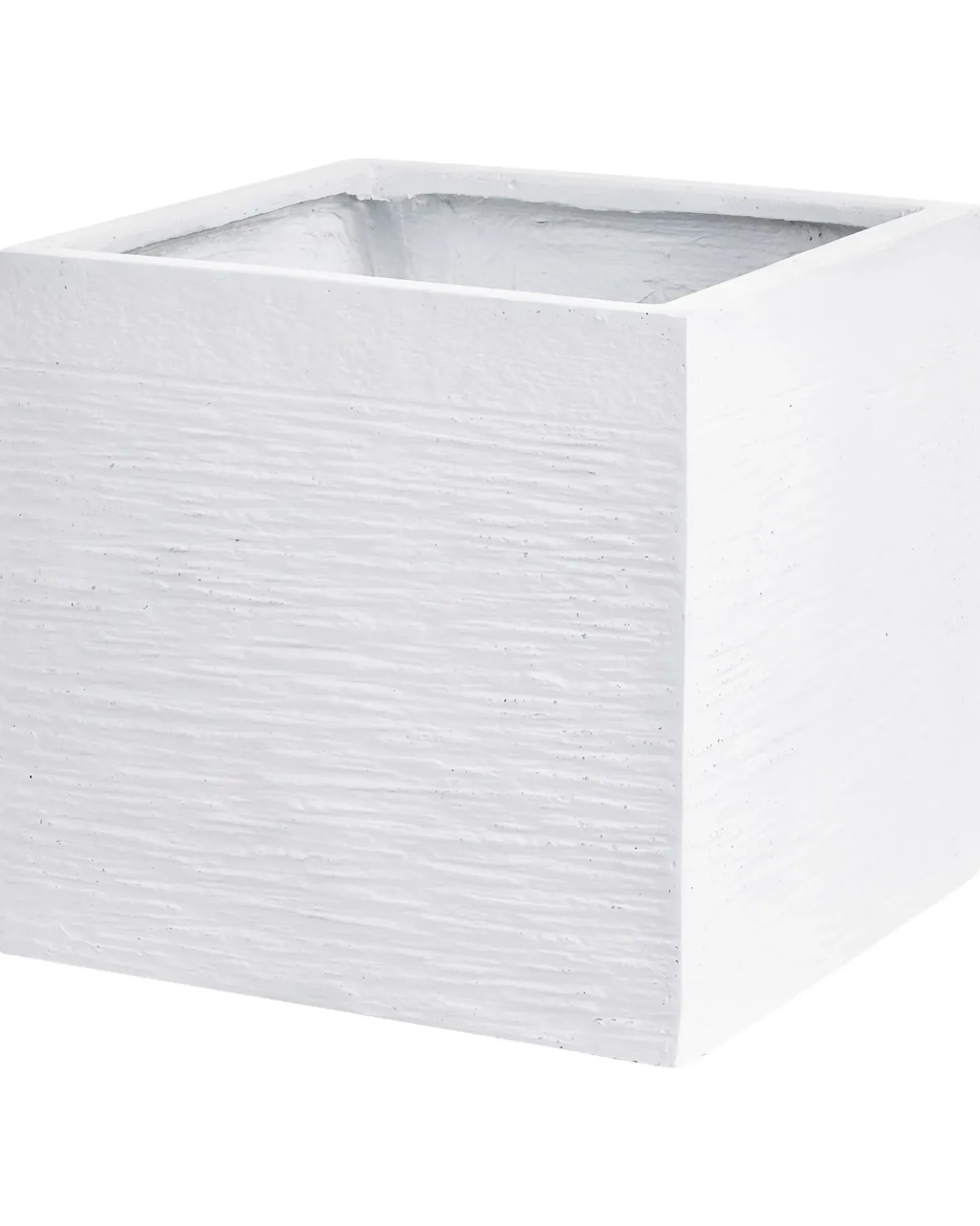 Vaso per piante PAROS 40 cm Bianco