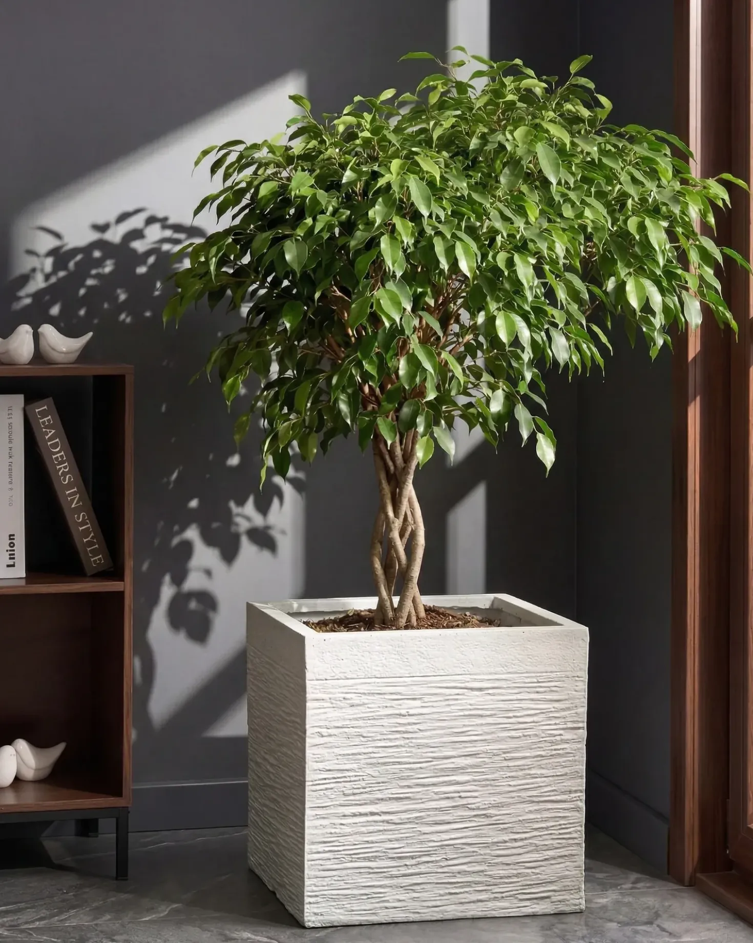 Vaso per piante PAROS 40 cm Bianco