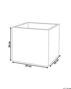 Vaso per piante PAROS 30 cm Bianco
