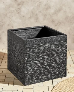 Vaso per piante PAROS 50 cm Nero