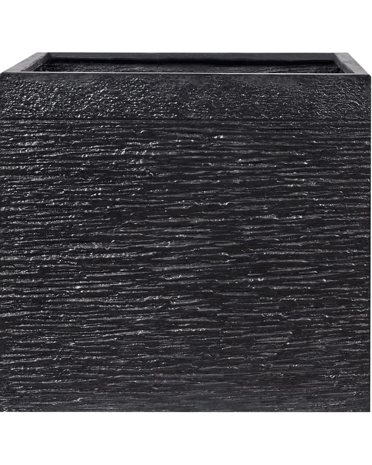 Vaso per piante PAROS 50 cm Nero