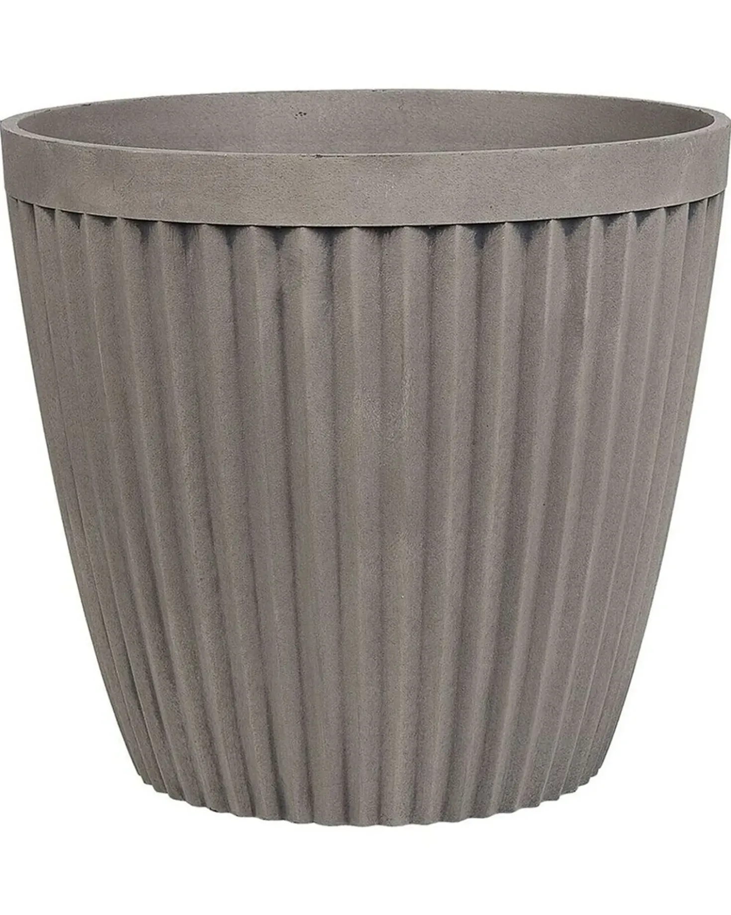 Vaso per piante POKA 36 cm Tortora
