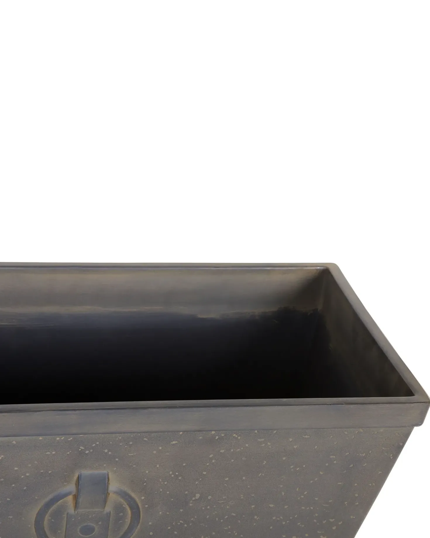 Vaso per piante PORIA 60 cm Marrone