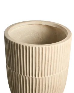 Vaso per piante POROS 36 cm Beige chiaro