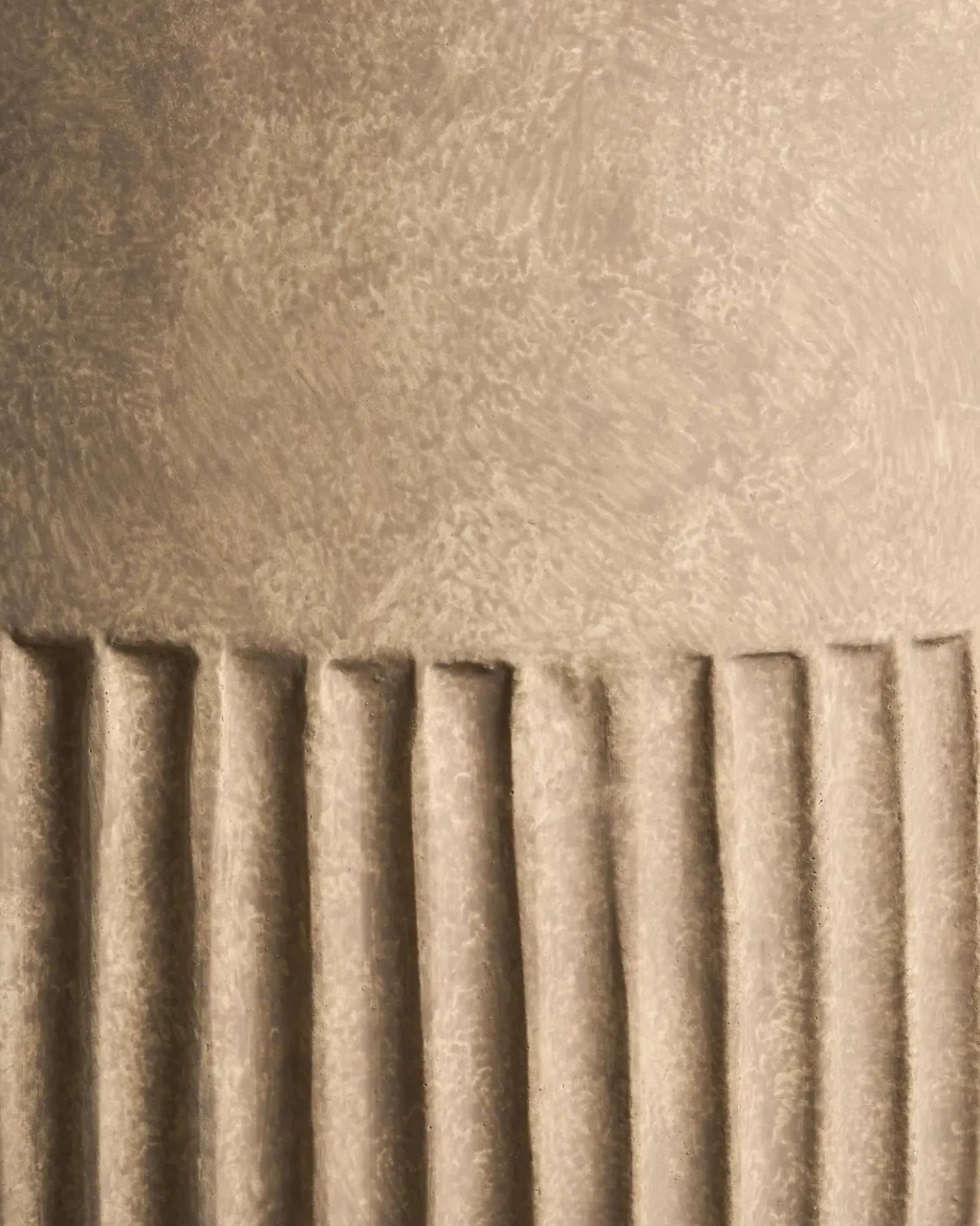 Vaso per piante PYLAROS 36 cm Beige
