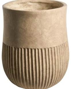Vaso per piante PYLAROS 36 cm Beige