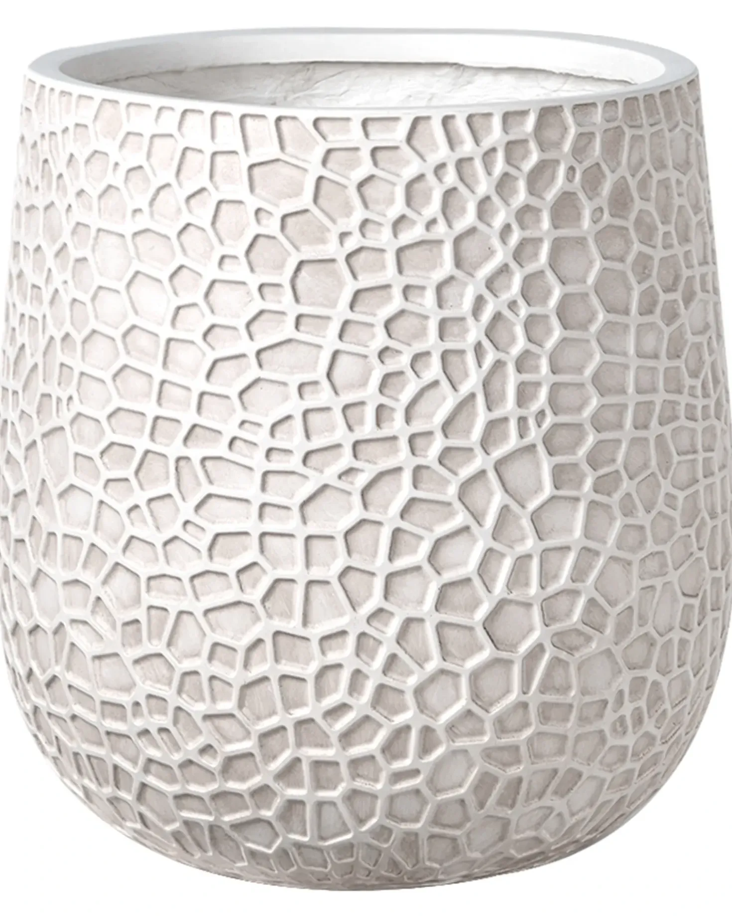 Vaso per piante QIYUN 41 cm Beige chiaro