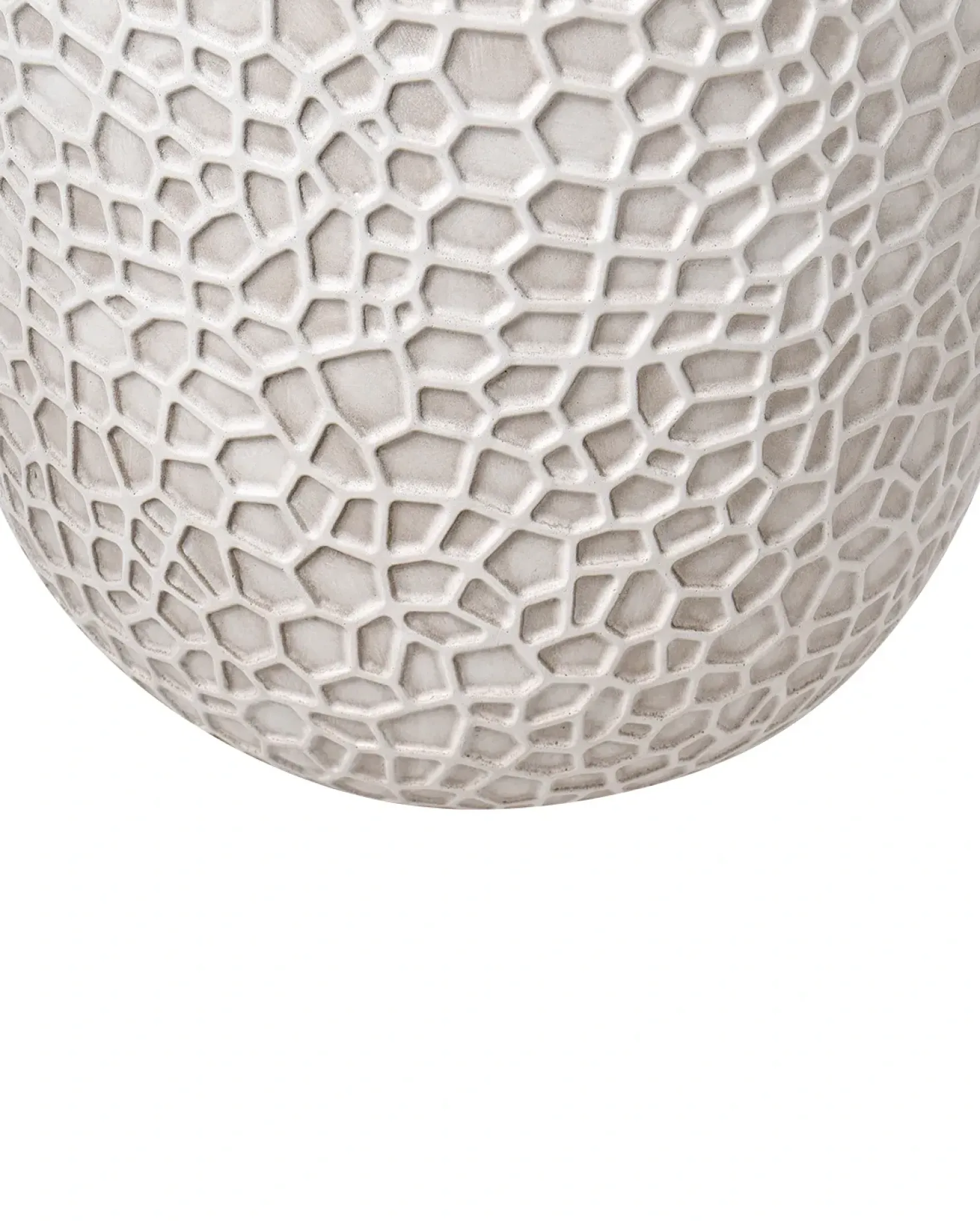 Vaso per piante QIYUN 41 cm Beige chiaro