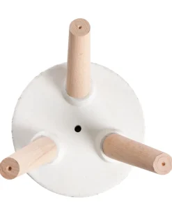 Vaso per piante rialzato KARISTOS 36 cm Bianco sporco