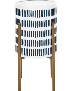 Vaso per piante rialzato NEMOROSA Metallo 31 cm Bianco