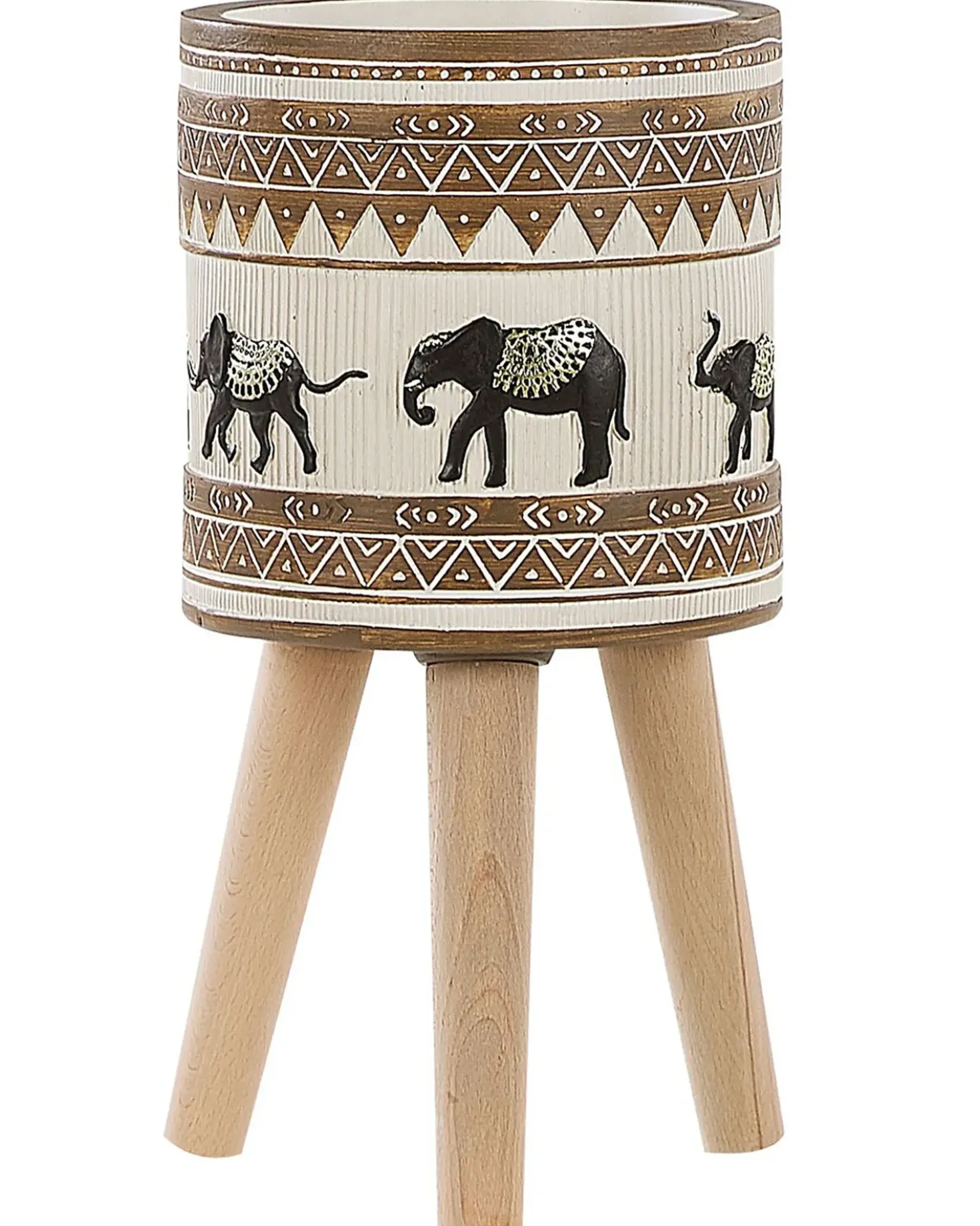 Vaso per piante rialzato KOTTES 22 cm Marrone chiaro