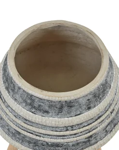 Vaso per piante rialzato ATHAEA 37 cm Beige