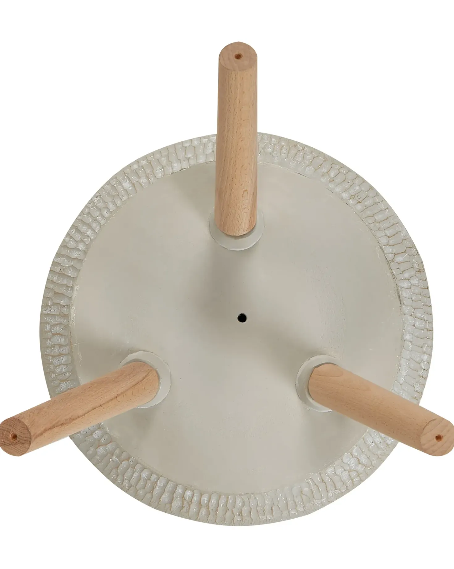 Vaso per piante rialzato ATHAEA 37 cm Beige