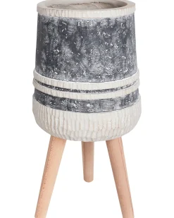 Vaso per piante rialzato ARISAEMA 27 cm Grigio