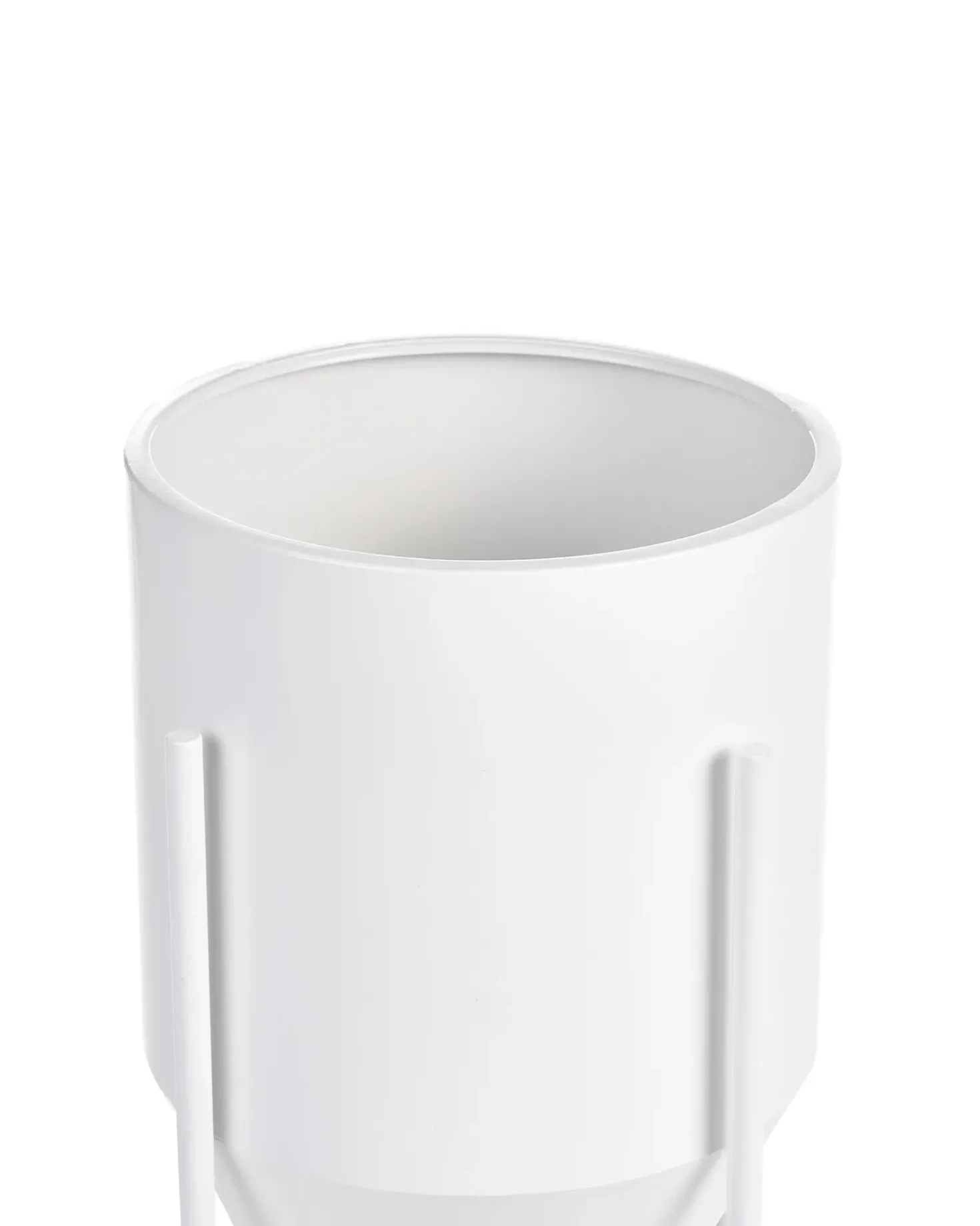 Vaso per piante rialzato HYBRIDUM Metallo 33 cm Bianco