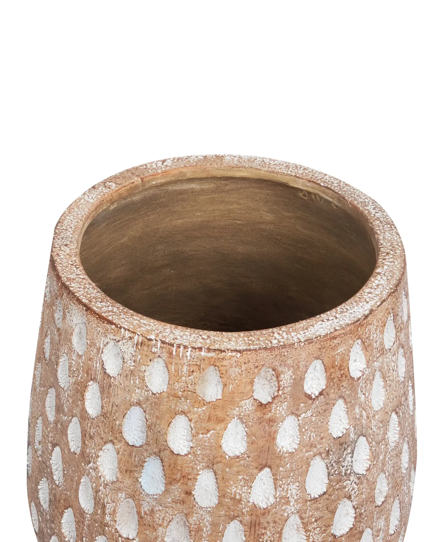 Vaso per piante rialzato ASCLEPIAS 27 cm Marrone chiaro