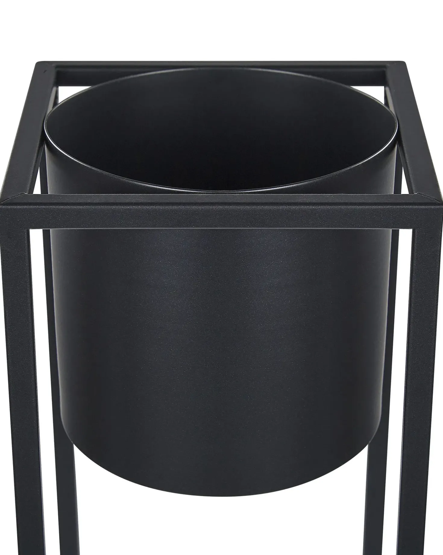 Vaso per piante rialzato IDRA Metallo 15 cm Nero