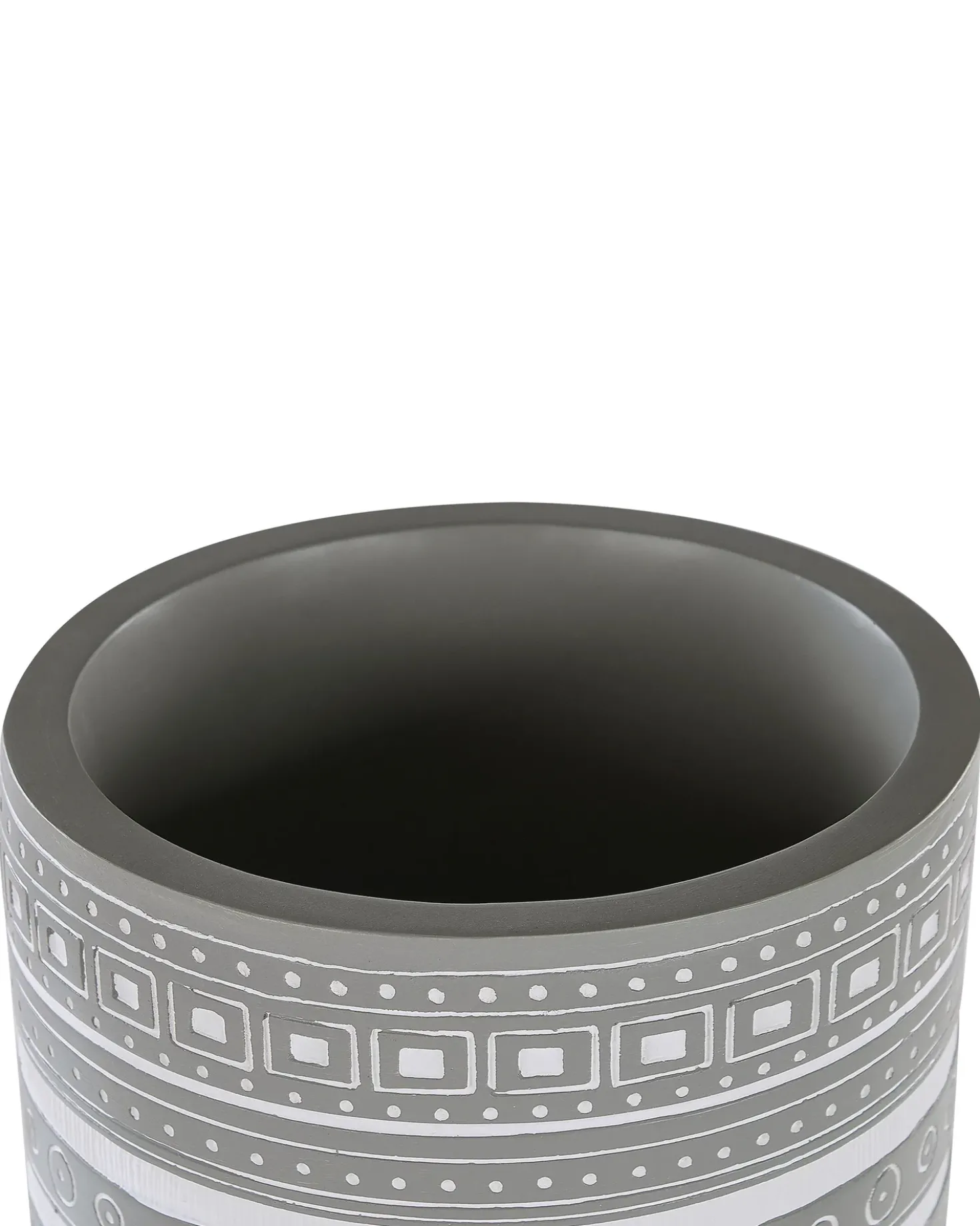Vaso per piante rialzato NAUSA 30 cm Grigio chiaro