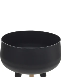 Vaso per piante rialzato AGROS Metallo 30 cm Nero