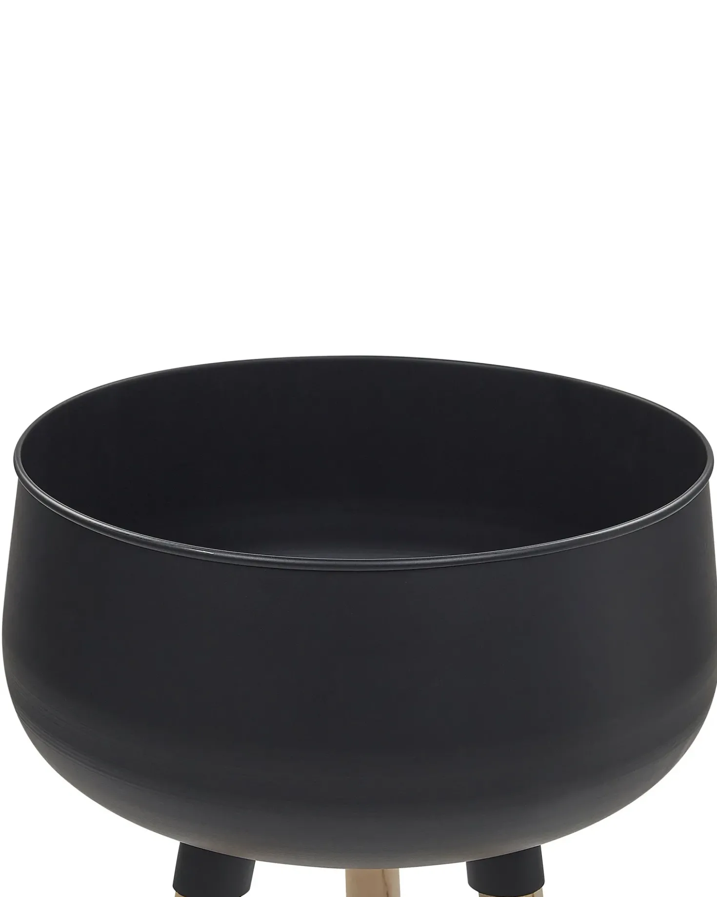 Vaso per piante rialzato AGROS Metallo 30 cm Nero