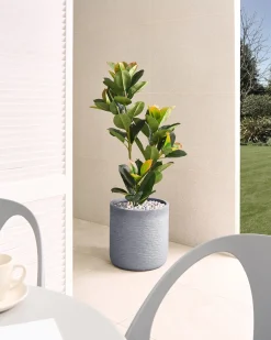 Vaso per piante SAMOS 42 cm Grigio