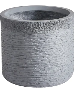 Vaso per piante SAMOS 26 cm Grigio
