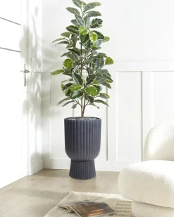 Vaso per piante TAXODIUM 34 cm Grigio grafite