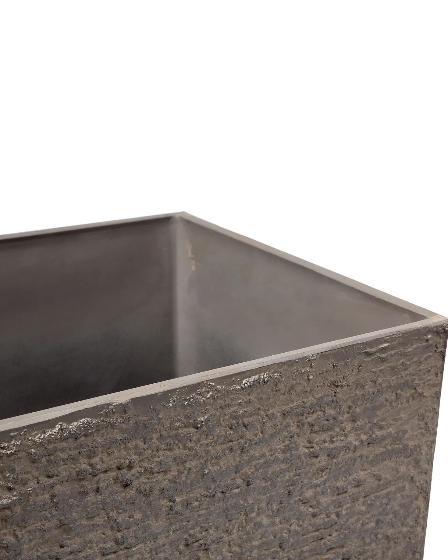 Vaso per piante TENNO 40 cm Marrone scuro