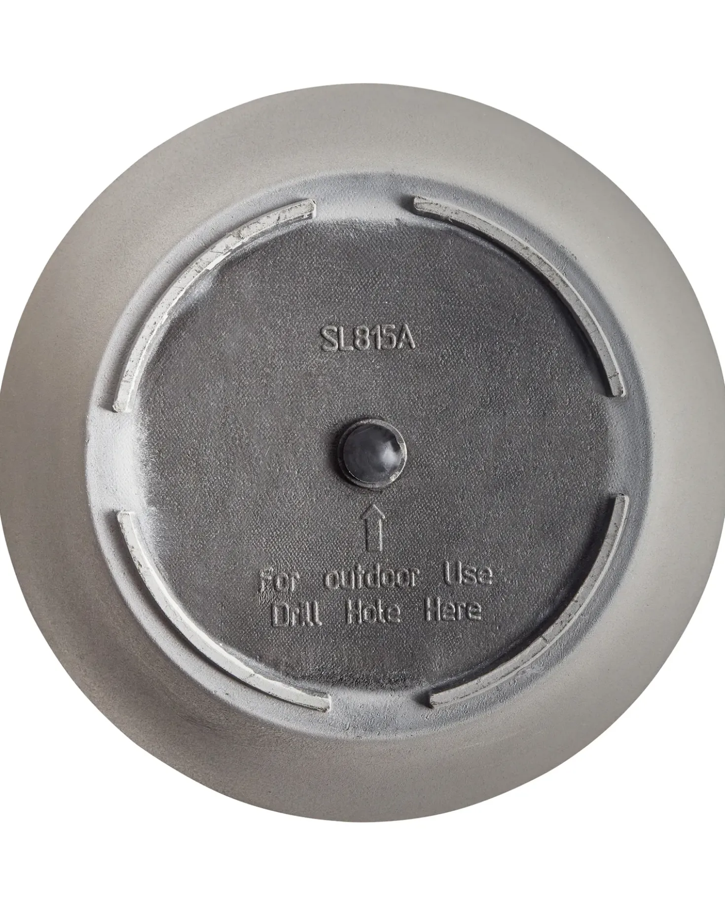 Vaso per piante TESALIA 49 cm Grigio