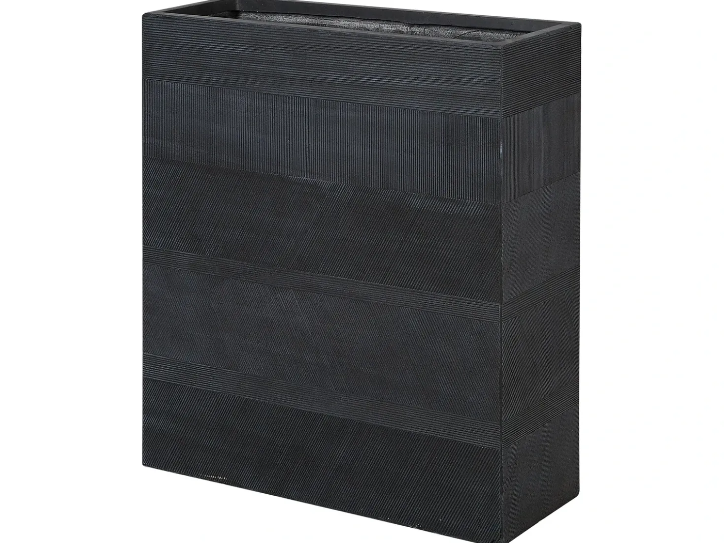 Vaso per piante THIMENA 80 cm Nero